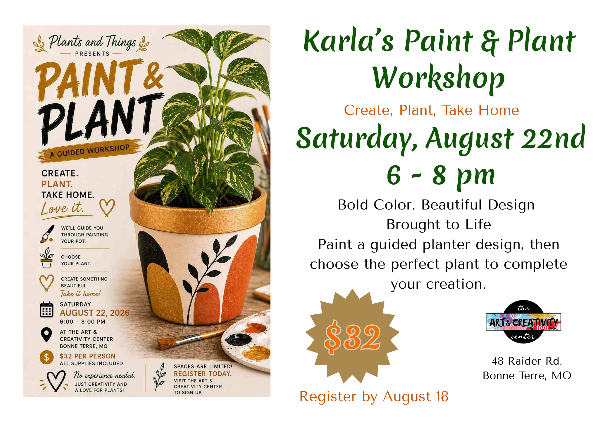 Karla Paint & plant