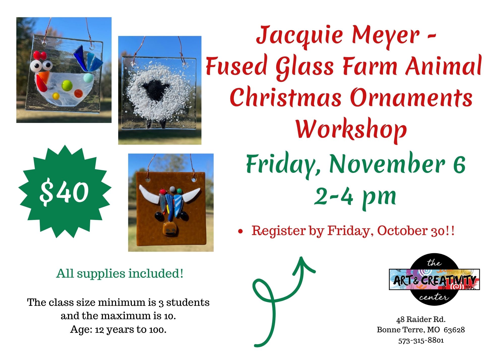 Farm Animal Ornaments